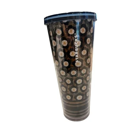 black on black starbucks cup Black Tumbler main image 1